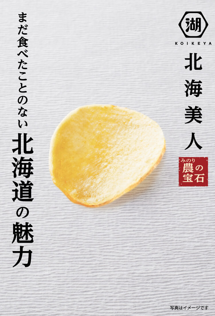 湖池屋 北海美人 農(みのり)の宝石