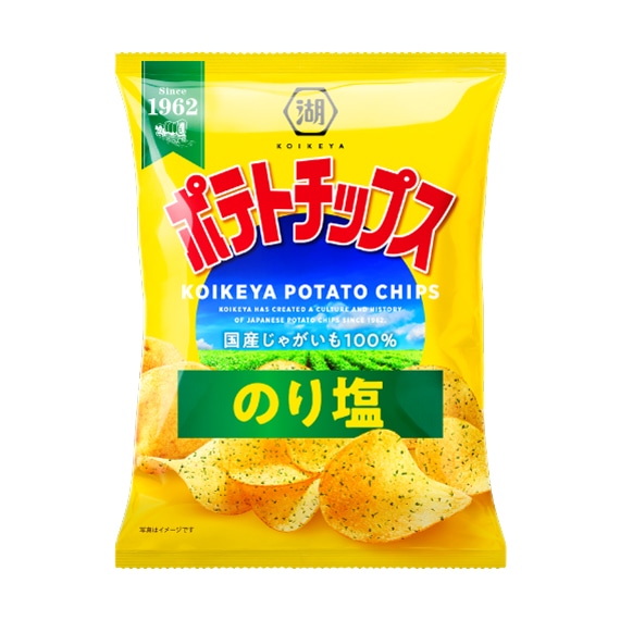 ポテトチップス　のり塩