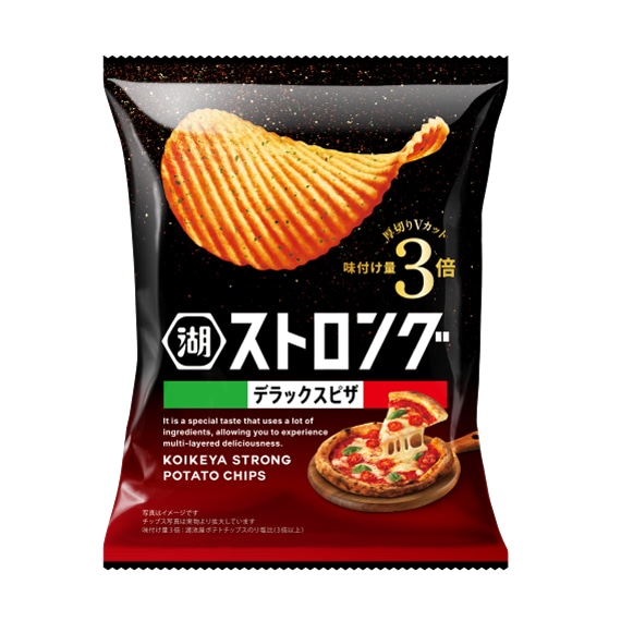 湖池屋ストロング デラックスピザ