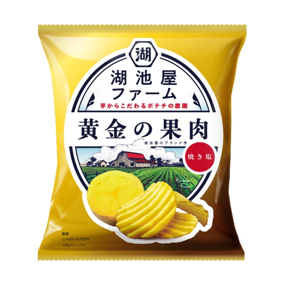 湖池屋ファーム　黄金の果肉焼き塩