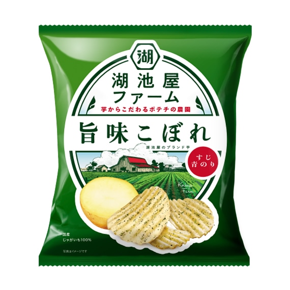 湖池屋ファーム　旨味こぼれ　すじ青のり