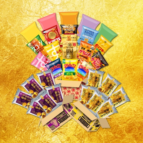 【送料無料セット】ながさき黄金 味くらべセット ＋ スナックどっさり福箱