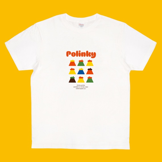 ポリンキーTシャツ カラフルパレット