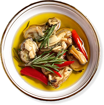 ボンノットと相性の良いとされる牡蠣の旨みを使った、海を感じる味わい