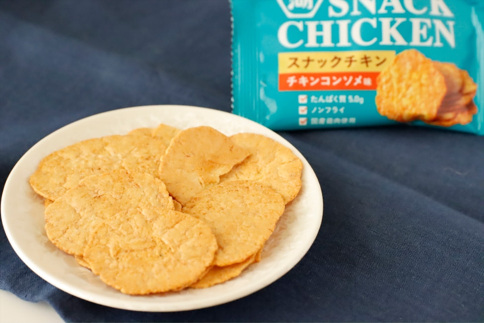 チキンコンソメ香る国産鶏肉を使用したスナック
