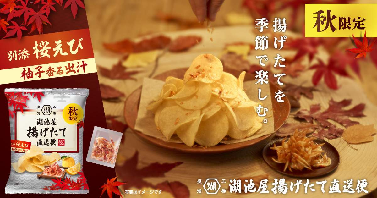 湖池屋 秋の揚げたて直送便 柚子香る出汁